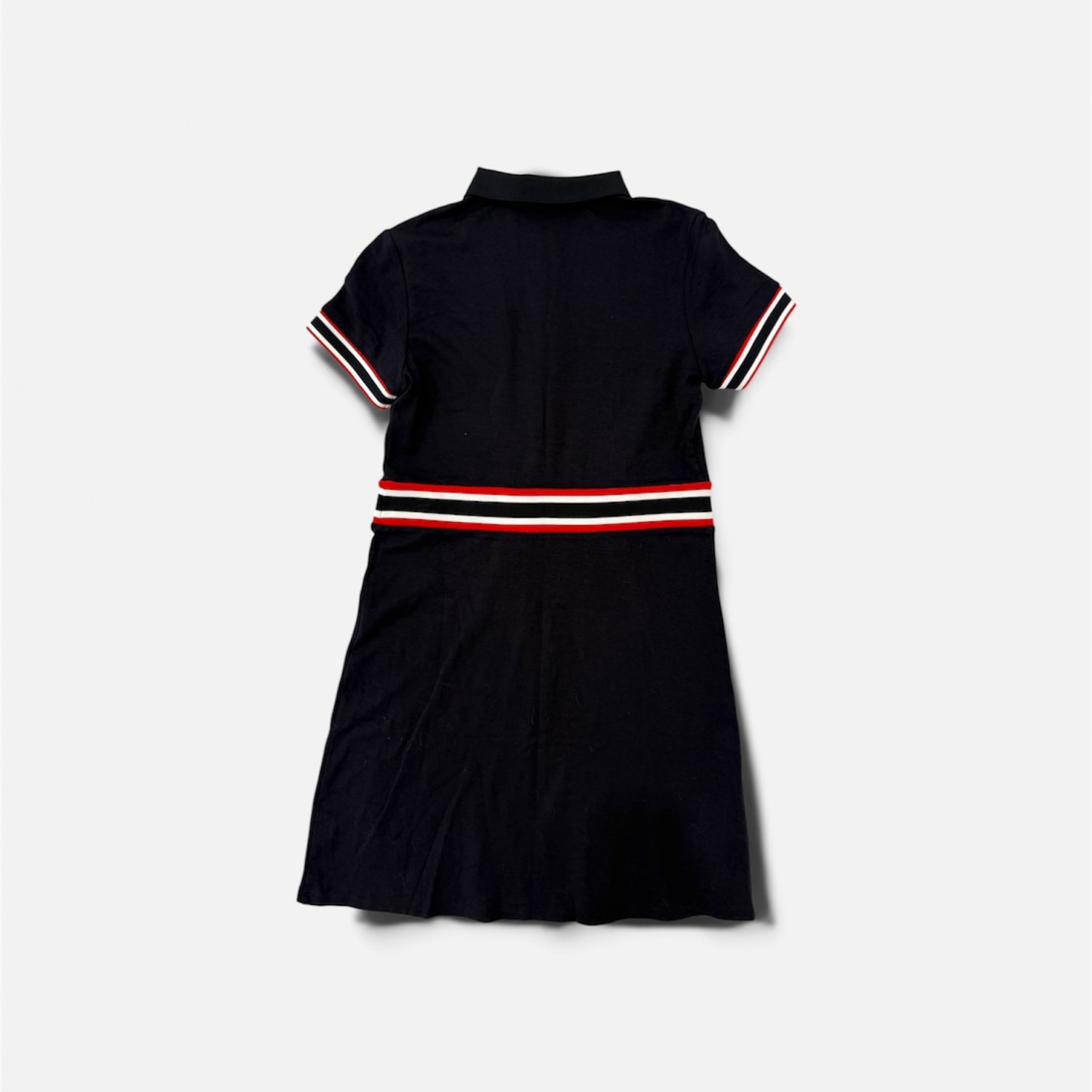 Vintage FILA Polo Φόρεμα με Φερμουάρ Μαύρο / Pre-Owned